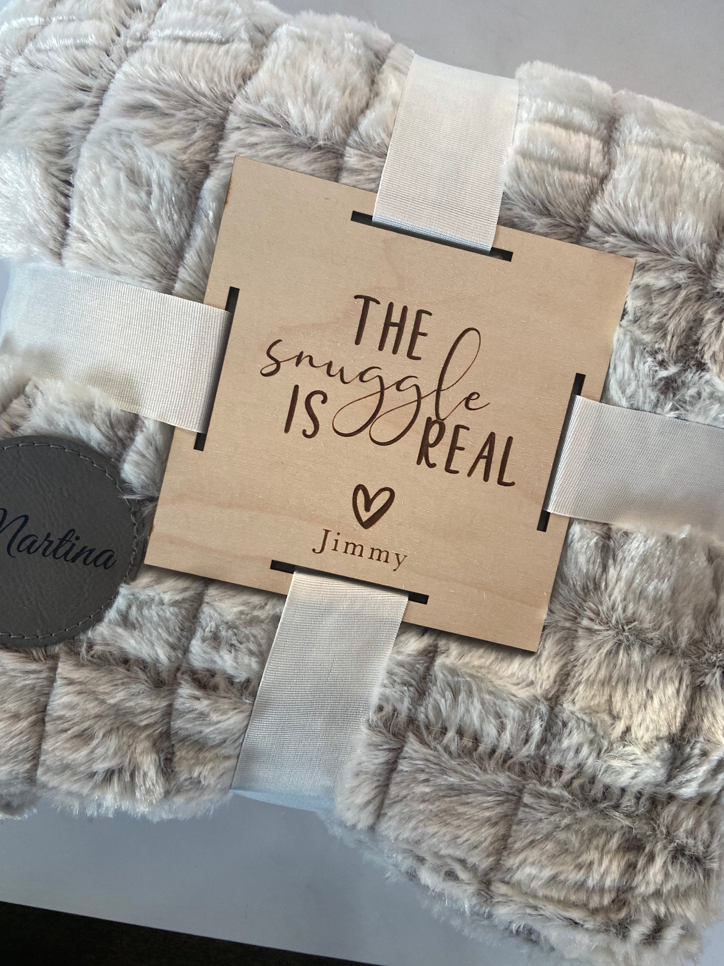 Cozy Personalized Throw Blanket