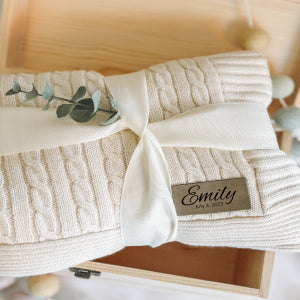 Baby Blanket & Keepsake Memory Box Set