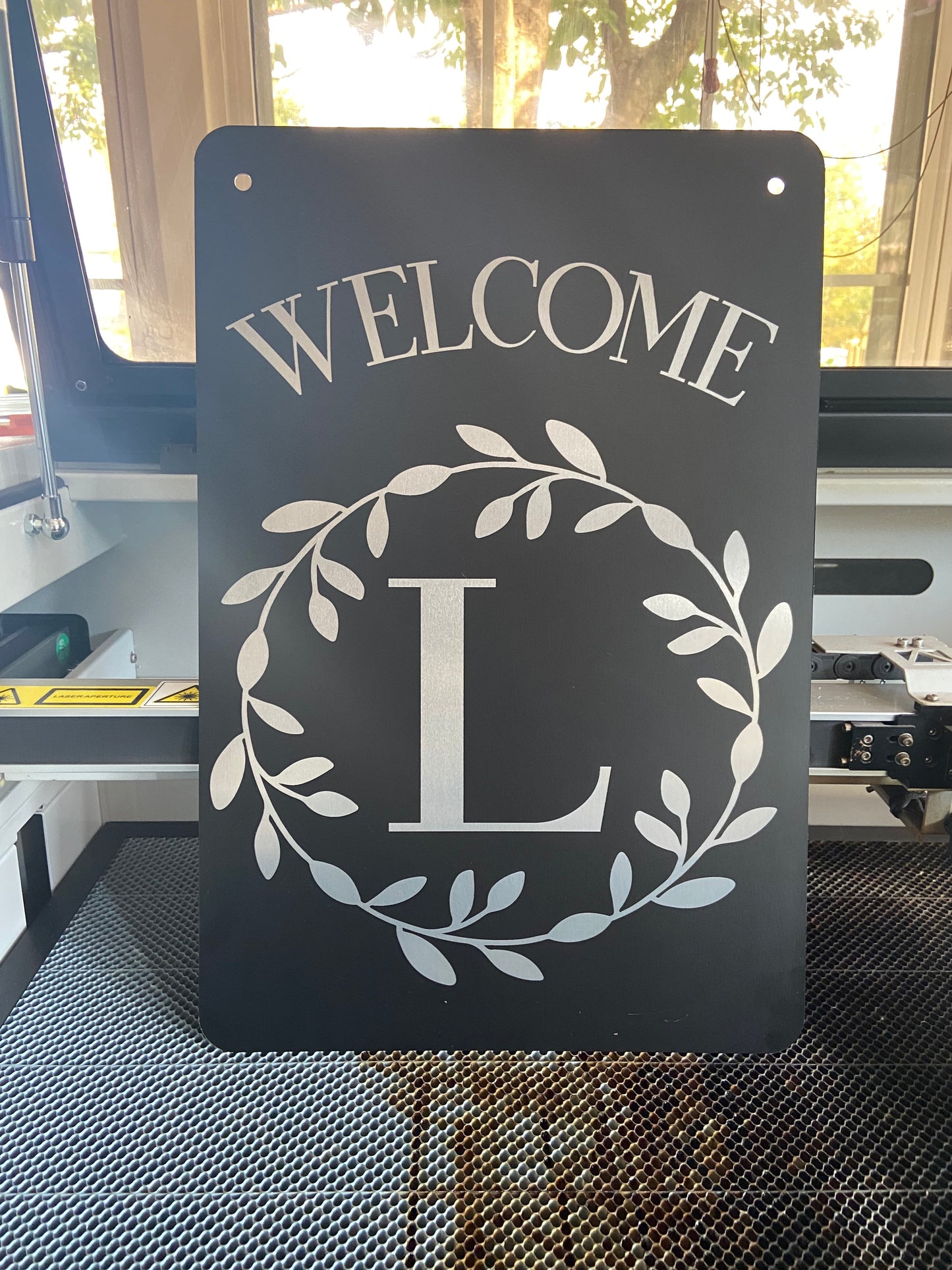 Personalized Aluminum Yard Flag