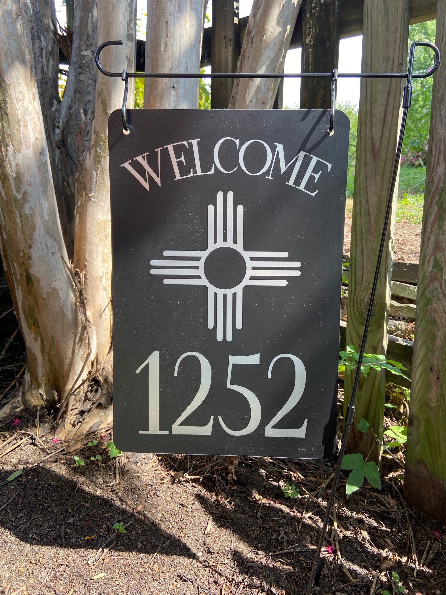 Personalized Aluminum Yard Flag