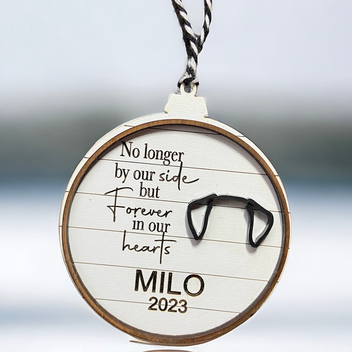 Dog Memorial Ornaments