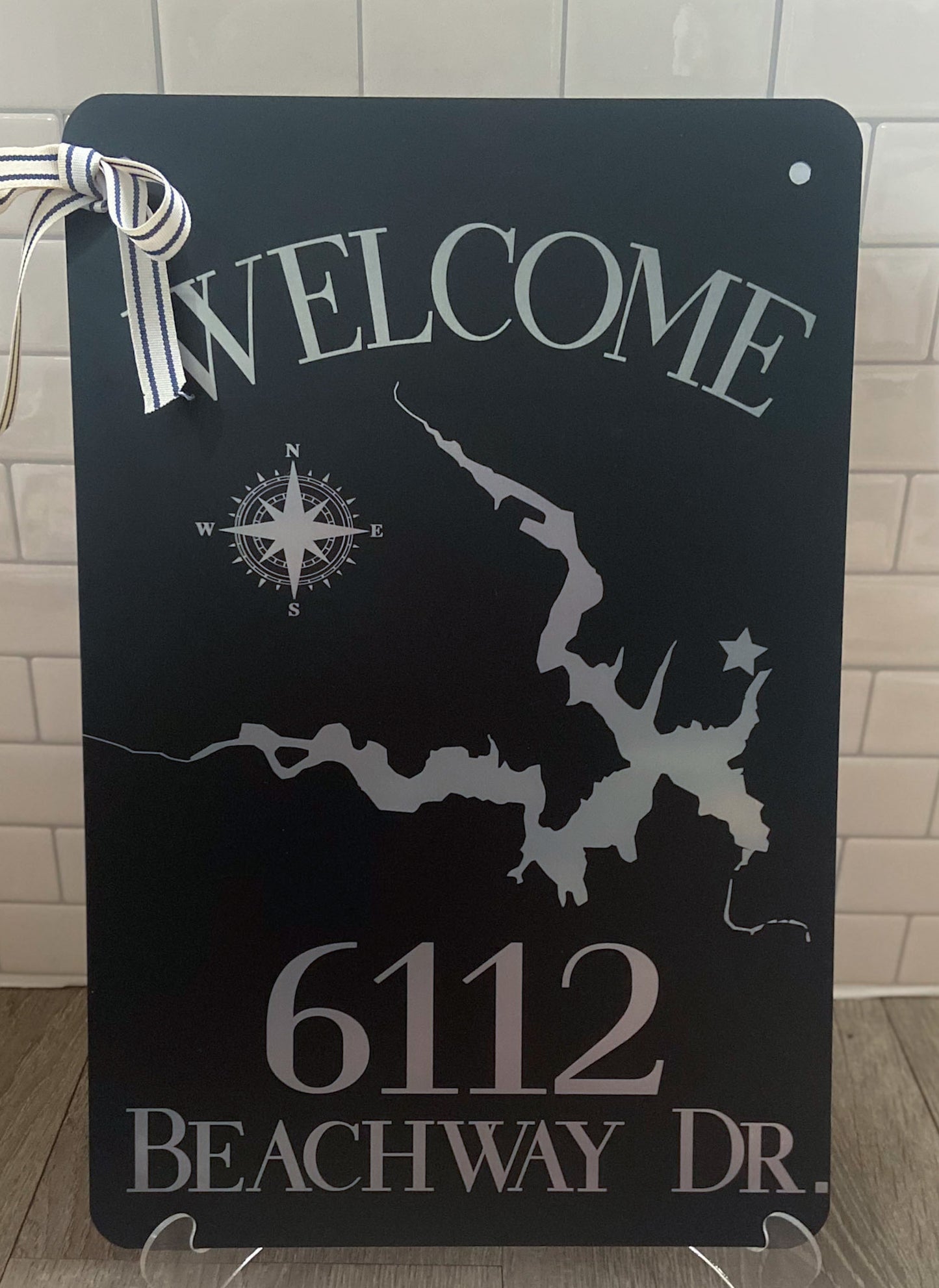 Personalized Aluminum Yard Flag