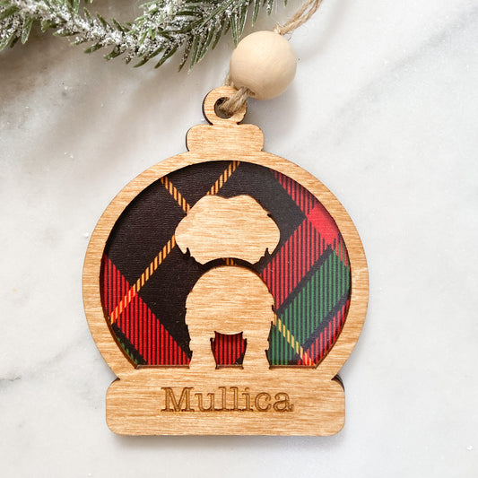 Dog Silhouette Ornament