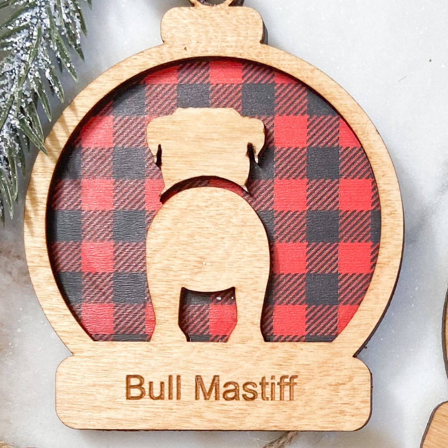 Dog Silhouette Ornament
