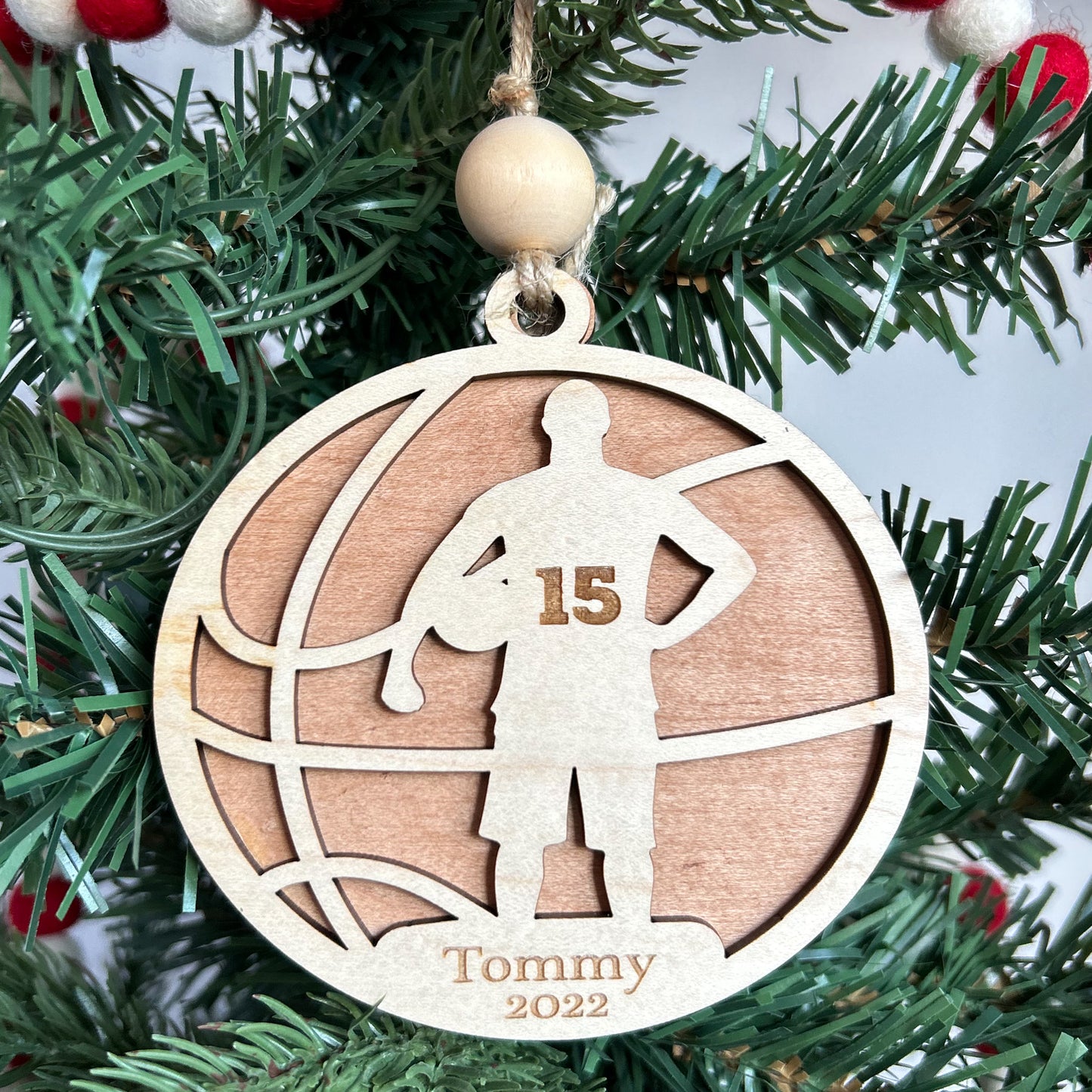 Personalized Sports Ornament