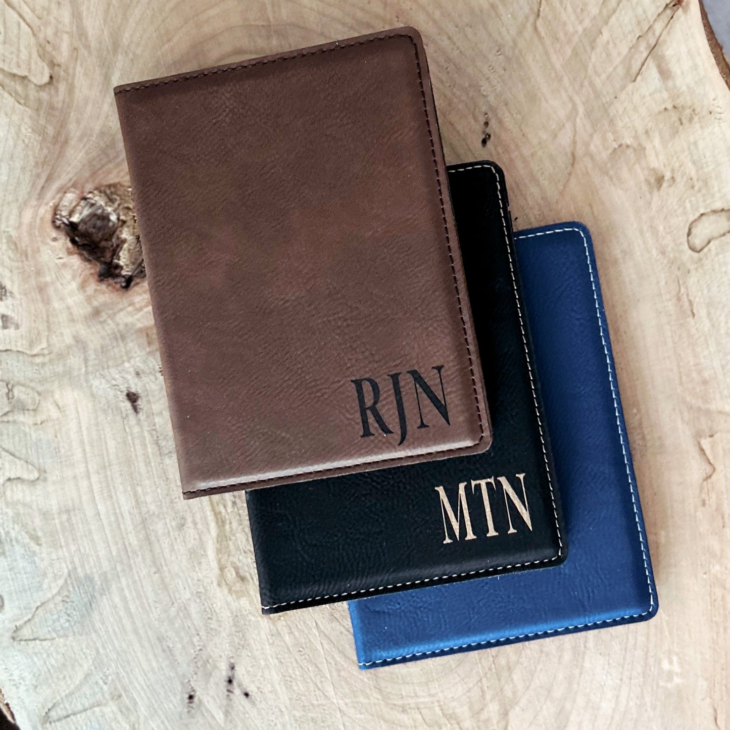 Passport Holder and Luggage Tag Set