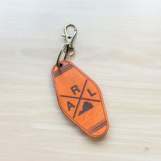 Hometown Leather Keychain