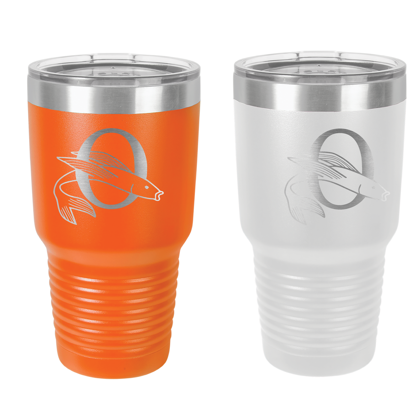 30oz Ring Neck Tumbler-OVL Swim