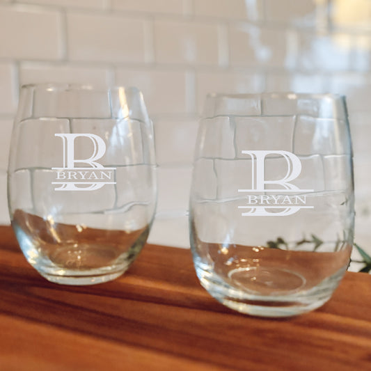 Stemless Wine Glasses