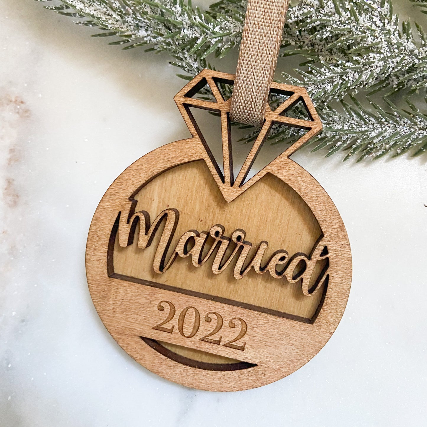 Married/Engaged Ornament