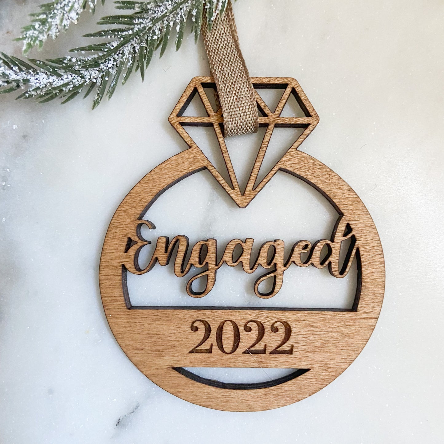 Married/Engaged Ornament