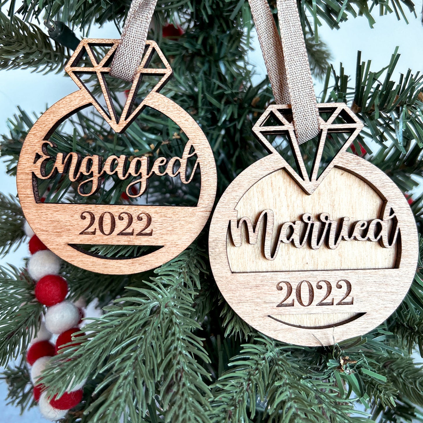 Married/Engaged Ornament