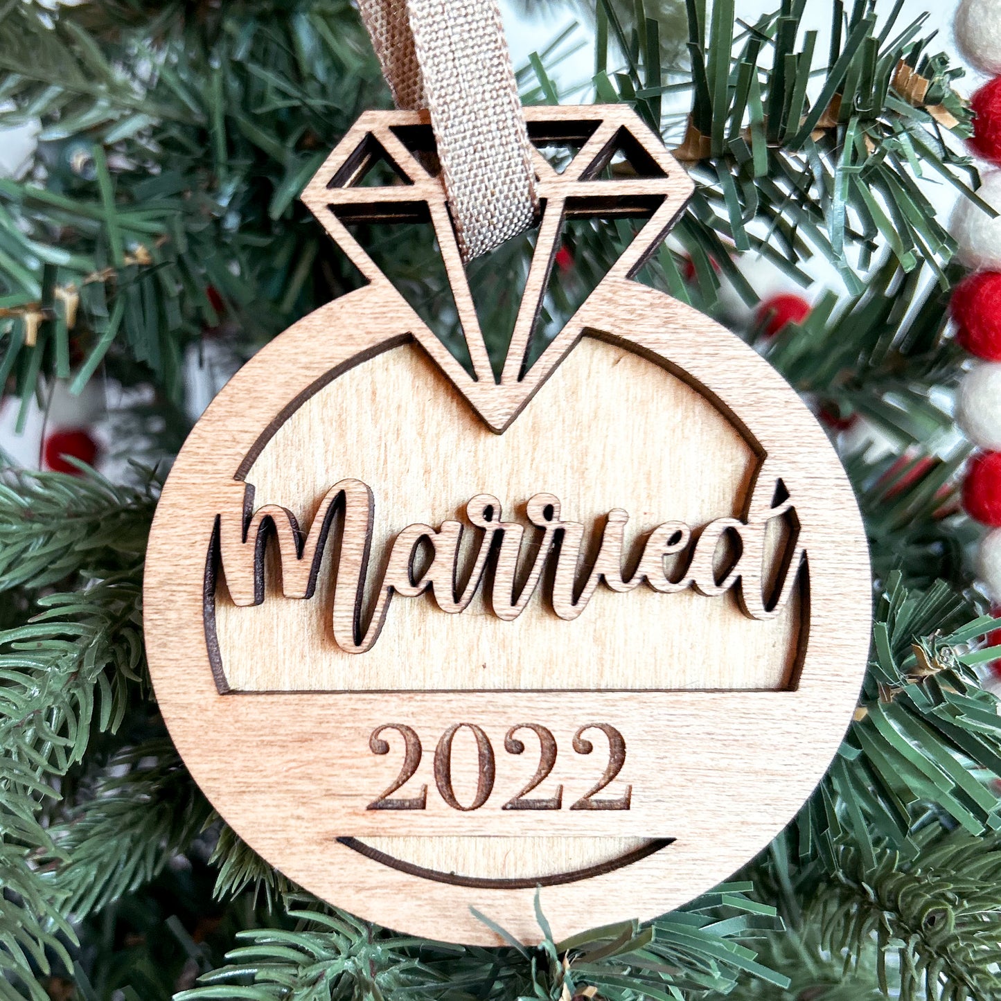 Married/Engaged Ornament